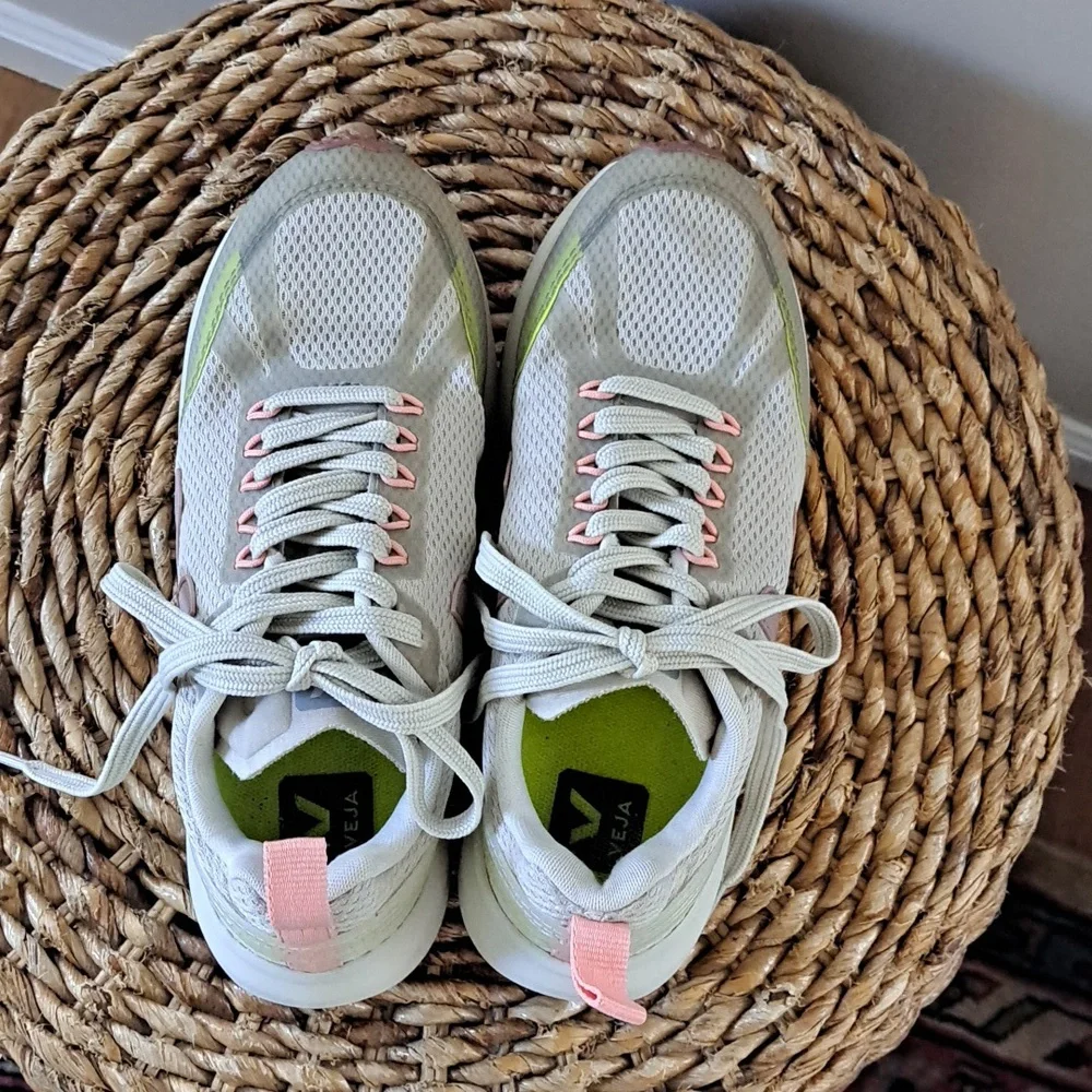 Veja Womens Condor 2 Light Grey‎ Mesh Knit Athletic/Athleisure/Casual Sneakers 6